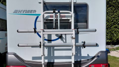 Hymer vast bed – Luxe intregaal Hymer B574