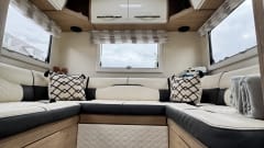 Kaz the Family Motorhome – Adventure-Ready 6 Berth Roller Team Motorhome – Family Comfort on Wheels