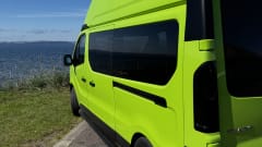 Shrek – Shrek - Il nostro splendido camper nuovo di zecca con 4 posti e 4 posti letto.