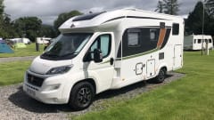 Ibex I – FZE - Our Burstner 4 berth Executive Motorhome