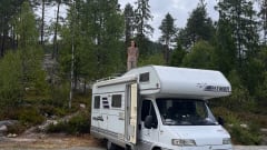 6p Hymer alcove uit 1996