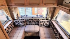 Eldonis the Explorer  – Explore the UK in Comfort – 6-Berth Elddis Motorhome with Full Amenities
