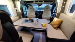 Vrijheid – Luxury Benimar Cocoon 496 Automatic motorhome 4 persons
