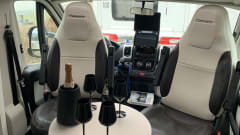4 person very spacious Chausson camper 2019