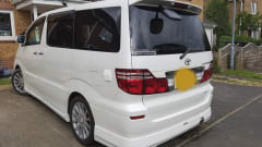 White Camper – Toyota Alphard Family Campervan for your Staycation