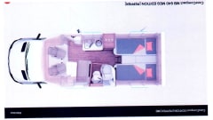 Roxi – Beautiful, luxury Dethleffs semi-integrated camper (4p) from 2021 (incl. Maxx fan!)