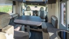 Chausson 1 – Beautiful, spacious camper with automatic transmission and fantastic layout