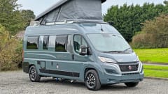 Betty George – Elddis 4 berth Automatic Campervan 2024 With Double Bed Pop Top