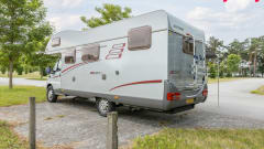 Alcôve Hymer 4 personnes de 2006