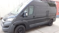 Off-grid campervan