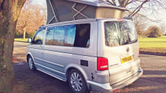 Calvin the Camper – Top Spec VW California 4 berth with night heater. Price inc insurance!