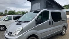 4 berth Renault campervan 2014