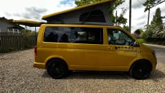 Goldie LONDON – RK69RPY - Adventure with Goldie, the 4 Berth Nomad Volkswagen, Romford