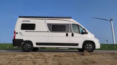 Go on a road trip with our new Pössl 2 WIN Plus camper van