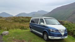 Bluebell  – Camping-car VW T6 rétro 4 couchages 4 ceintures 
