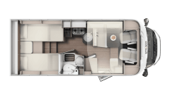 Etrusco T6900SB-1 PREMIUM MODEL - LENGTH BEDS