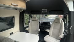 Adventurous Mercedes-Benz Hymer campervan 2p
