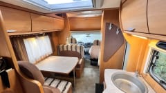 5 person Bavaria alcove camper