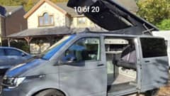 4 berth Volkswagen campervan from 2020