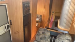 Nette ruime Adria Familie camper