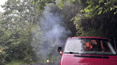 Rooie – 2p Volkswagen bus uit 1998