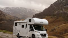 A6600BB – Etrusco 6 berth 6 seatbelts 2021. Automatic . 5G Internet. Solar Panels.
