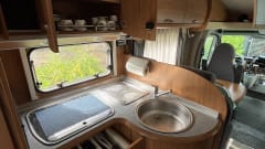 Delfin PERFORMANCE  – 2p Bürstner semi-integrated from 2007