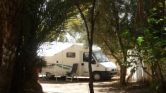 Rent a nice camper, extra's including bike rack