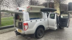 Ford Ranger 4x4 – 2 berth Tent Box on Pick-up Truck