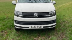 Dave – VW 4-Bett-Wohnmobil mit Markise und D / Away-Zelt ALL INKLUSIVE PREIS