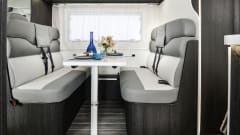Gladys – Zefiro 675. New 2024 luxury 6 berth motorhome. Known as ''Gladys''.
