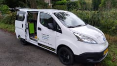 Ecamper – E-motorhome Nissan ENV200 Electric compact bus camper for 2 persons