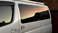Elgrandy – Cool 3 berth Nissan ELGRAND campervan from 2005 with pop roof