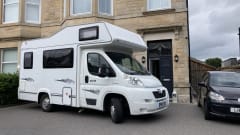 4 berth Peugeot alcove from 2007
