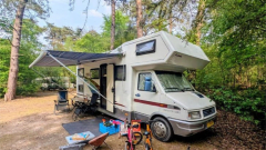 Freddy-van  – Comfortabel and spacious Iveco overcab motorhome for rent