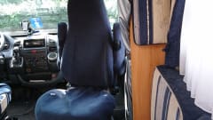 Spacious 4-person Adria Mobil
