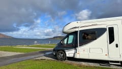 Audrey – Auto-Trail Frontier Comanche mit 6 Schlafplätzen von 2016