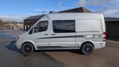 TT Adventure – 4 berth Mercedes-Benz bus from 2010