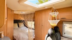 🌴Happy place🌴☀️ – Luxury Ibiza-style integral camper | 4p | Fly & Drive Costa Blanca”🌴