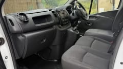 Glampers01 – Campervan Vauxhall a 2 posti letto, passo lungo