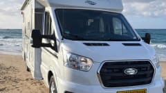 Making Memories 3 – 4-person Ford Carado semi-integrated from 2025 with a lifting bed