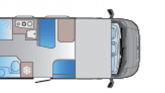 King VI – Brand new and spacious alcove camper for 5