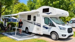 DISCOVER EUROPE IN COMFORT – VOLLAUSSTATTUNG | UNBEGRENZTE KILOMETERZAHL | 6 SCHLAFZIMMER | RIMOR SEAL 5 GOLD