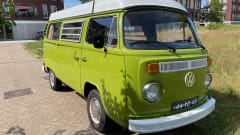 Beautiful vintage Volkswagen T2 camper from 1976