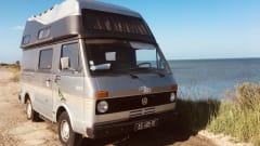 Totorro – Isola di Oléron: Vw Lt 28 resa affidabile e allestita di origine Elsi Aigle Diesel 6p