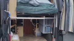 Bussie/rustig aan wagen – 2p Renault bus from 2003: For sporty wind campers