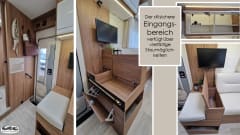 der U – (T) Floor plan with rear seating group: Pilote P696 U Evidence