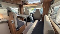 Ullacamper – Fiat semi-integratie met 4 slaapplaatsen vanaf 2019