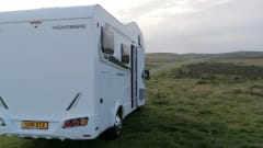 4 berth fixed bed motorhome