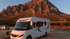 Luxury Integrated motorhome for rent in central France